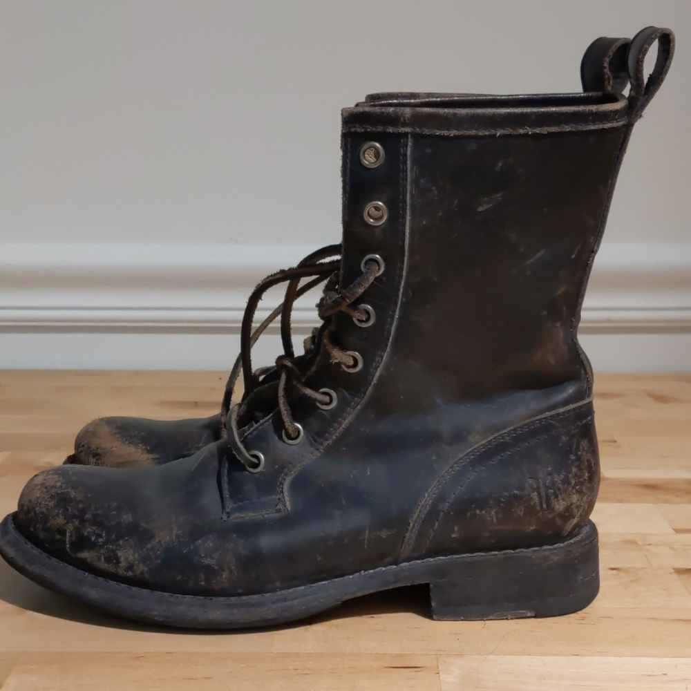 Frye Jenna Combat Boots
